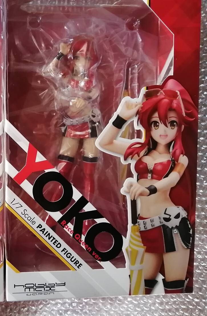  domestic regular goods new goods unopened Tengen Toppa Gurren-Lagann nia Yohko race queen ver figure hobby Max hobbymax Race Queen 