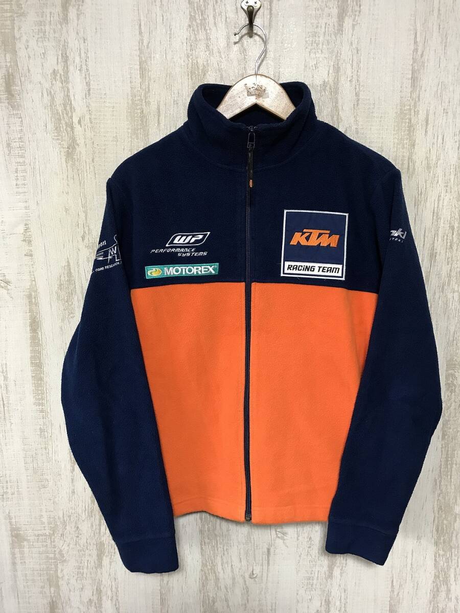 at265☆【フリースジャケット】KTM RACING TEAM マルチカラー Sの画像2