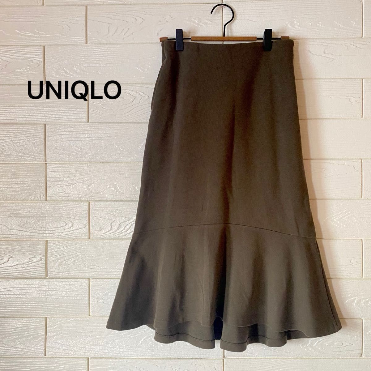 UNIQLO ストレッチ　マーメイド　スカート