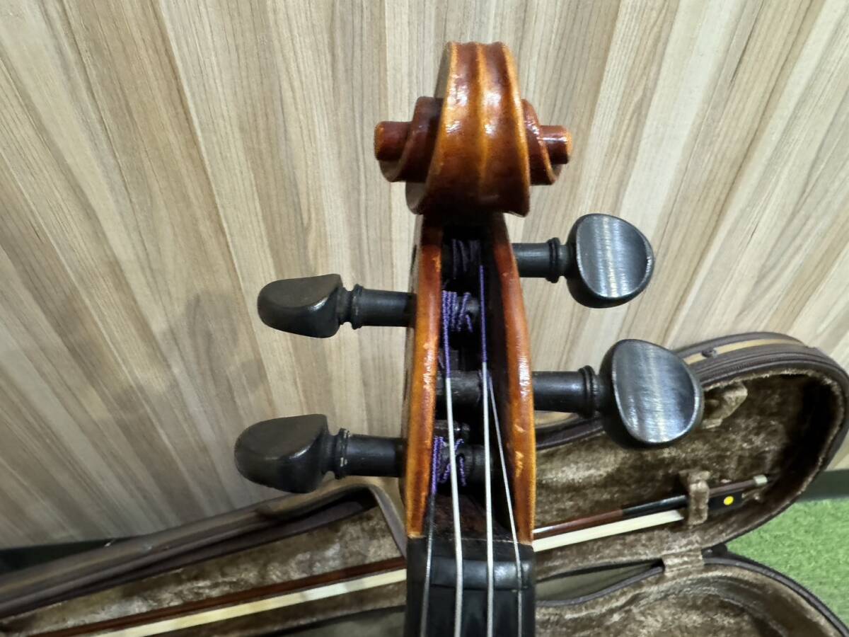 H5653 1円～【動作確認済み】ドイツ製 Ernst Heinrich Roth 1955 バイオリン 楽器 オールドヴァイオリン ハインリッヒ・ロート の画像9