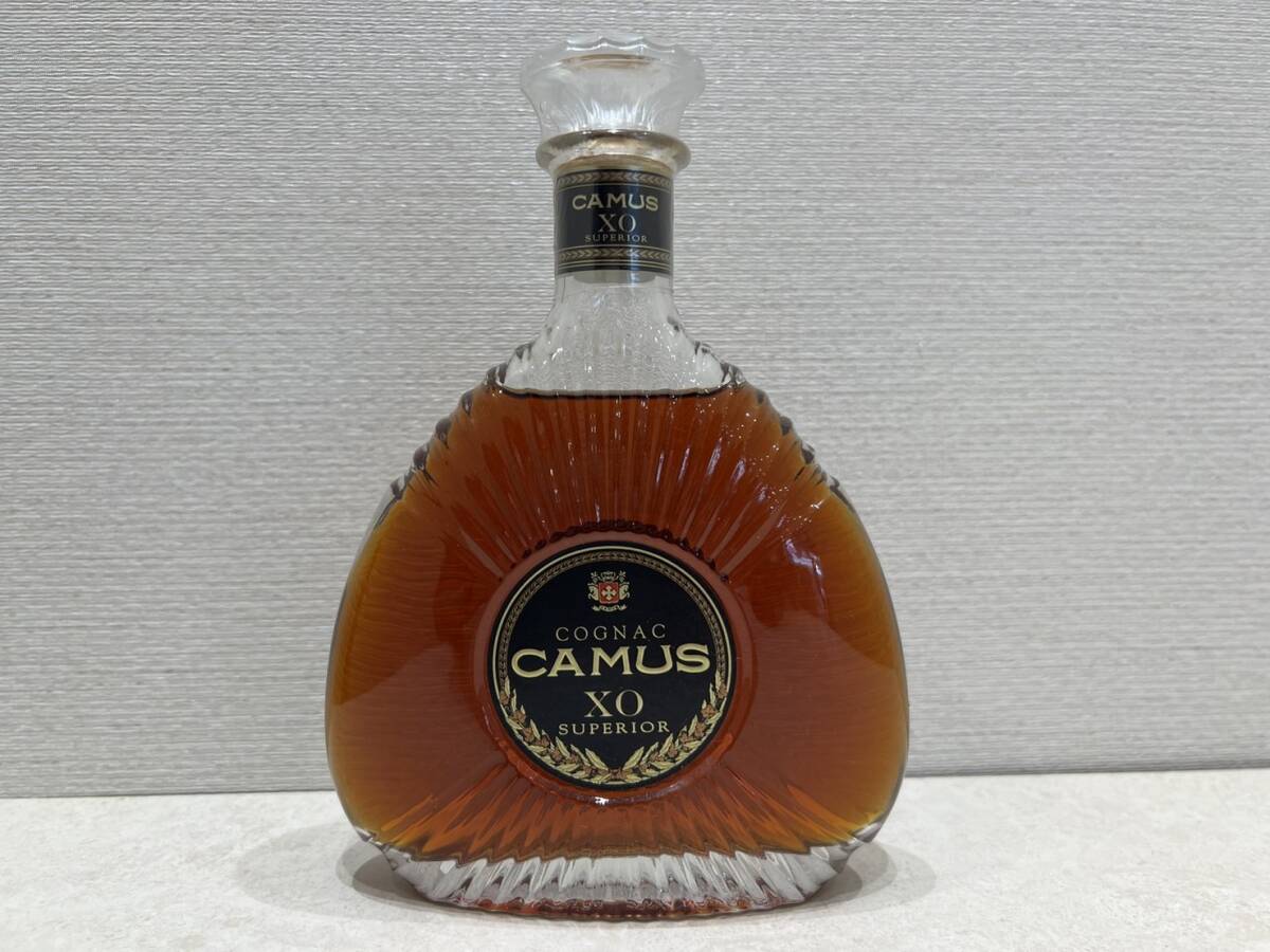 M3461 1 jpy ~ [ not yet . plug ] CAMUS XO SUPERIOR COGNAC 350ml 40% Camus cognac EXTRA ORDINAIRE 700ml 2 pcs set 