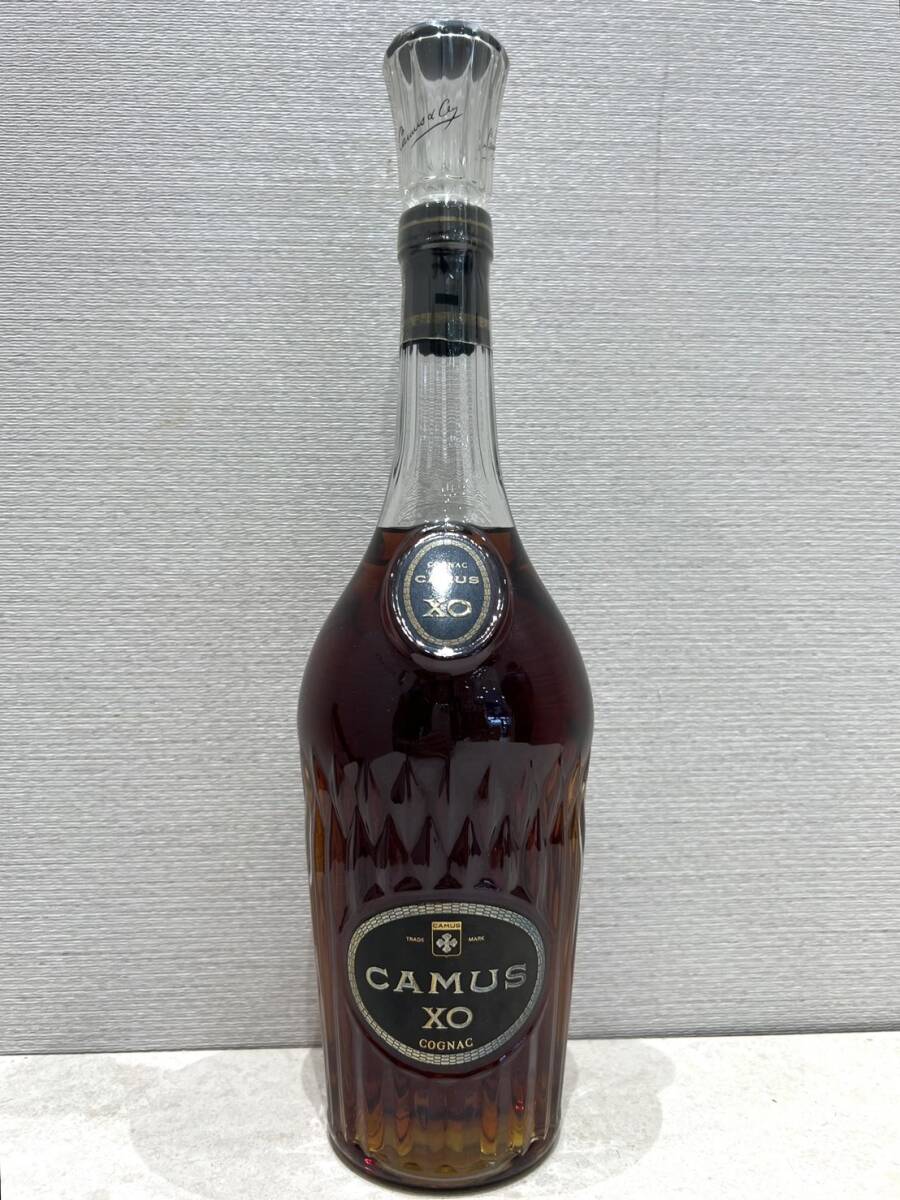M3460 1円～ 【未開栓】 CAMUS XO カミュ ロングネック コニャック ブランデー 古酒 洋酒 700ml 40%_画像1