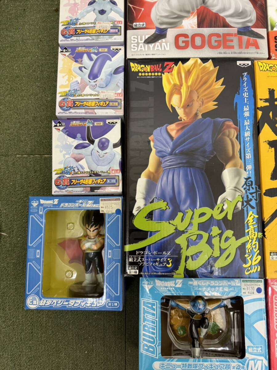 HB1 1円～ ドラゴンボール 大量 おまとめ フィギュア フリーザ 孫悟空 ピッコロ ベジット サイヤ人 ソフビ 計30個 未開封多数の画像8