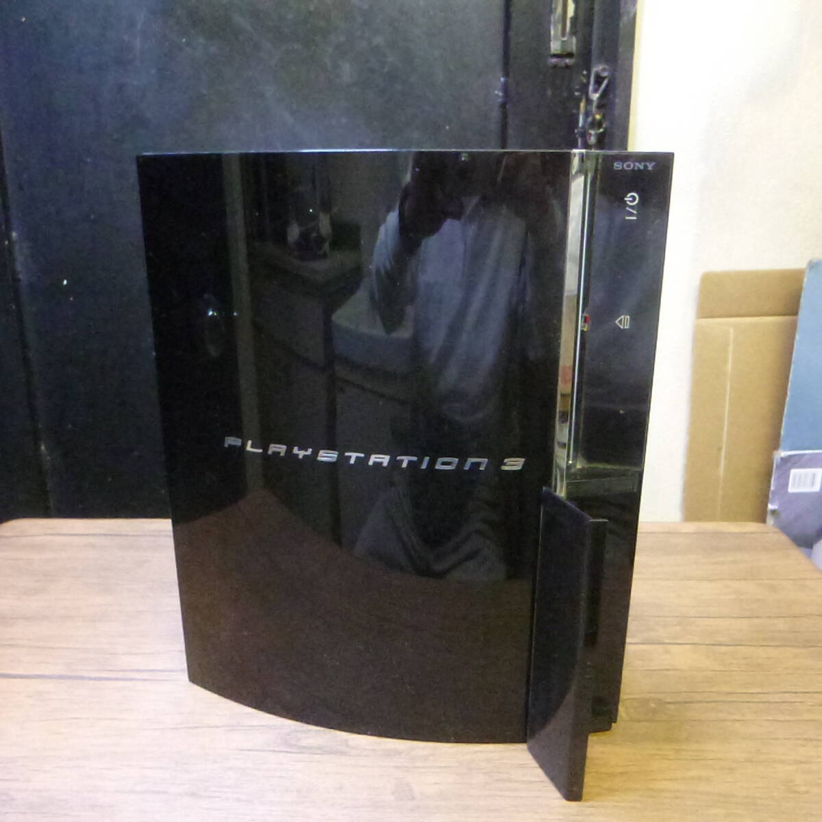 ☆ PS3 本体 セット 60GB ブラック SONY PlayStation3 CECHA00 通電確認済 プレステ3 H06-016tm/G4 大阪から AA2305 の画像1