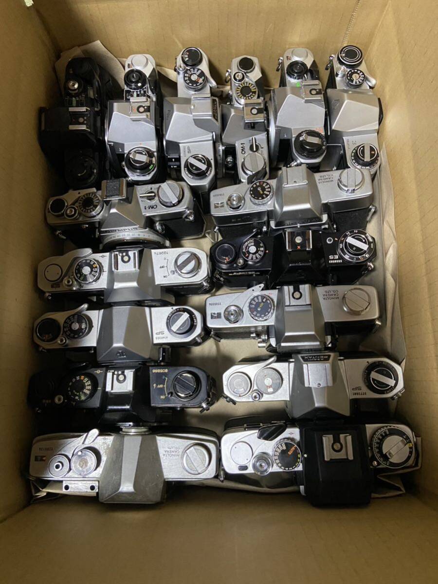 1 jpy start single‐lens reflex film camera 29 point large amount set sale present condition goods junk 
