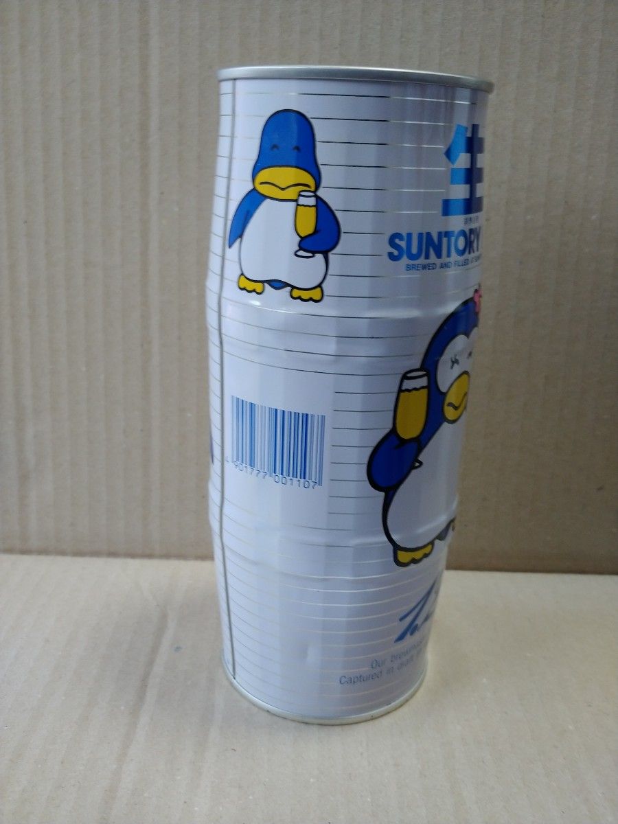 昭和レトロサントリービール　ペンギン空き缶　11 本