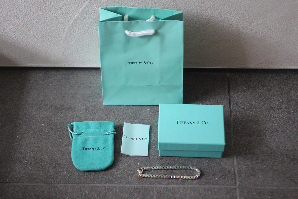  beautiful goods accessory have Tiffany Tiffany & Co. Venetian link bracele men's lady's accessory 925 silver futoshi chain 