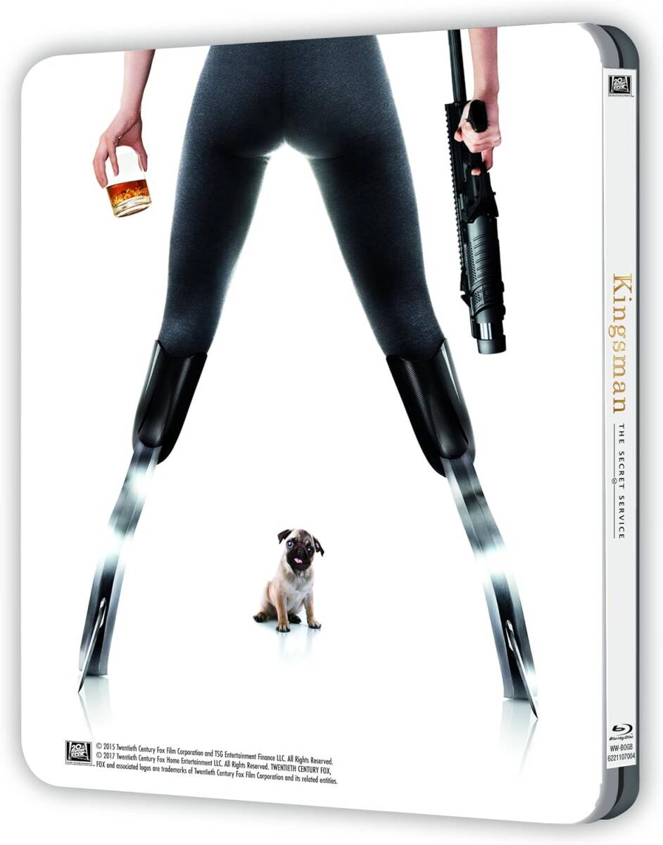 キングスマン スチールブック White [Blu-ray] Steelbook (Import)_画像3