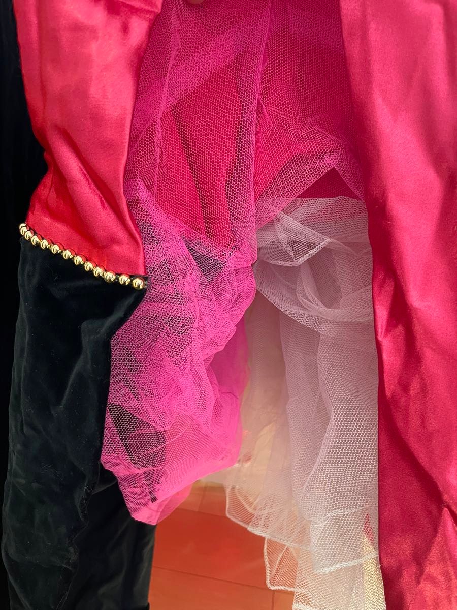 高級カラードレスローズピンク★ウェディングドレス★ステージ衣装★お色直し★発表会 舞台衣装 イベント ロングドレス