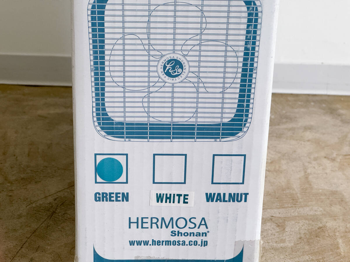 HERMOSA レトロボックスファンミニ GREEN　RF−003N　ハモサRETORO BOXFAN MINI サーキュレーター LASKO_画像6