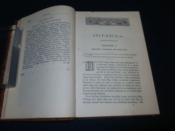 【古書】◆SAMUEL SMILES サミュエル・スマイルズ『SELF-HELP 自助論』◆1887年/洋書/名著/自己啓発本◆の画像5