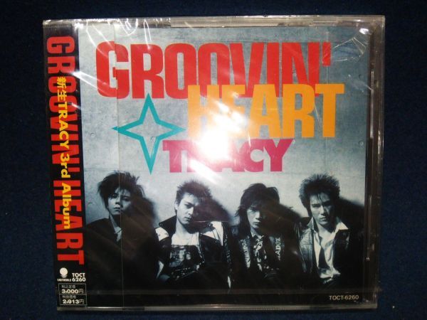 【CD】◆TRACY「GROOVIN' HEART」見本盤◆未開封/サンプル/非売品/TOCT-6260/東芝EMI/1991年◆