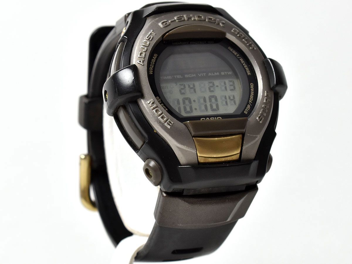 172502◇ 動作確認済 CASIO カシオ G-SHOCK G-COOL 腕時計 クォーツ GT-000 樹脂 SS ブラック デジタル カジュアル メンズ/ Dの画像3
