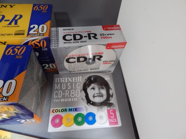 CD-R　CD-RW　未使用品　114枚セット