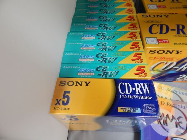 CD-R　CD-RW　未使用品　114枚セット