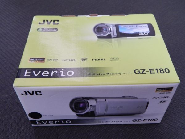 JVC　ビクター　Everio　ハイビジョンメモリームービー　GZ-E180　ブラック_画像8