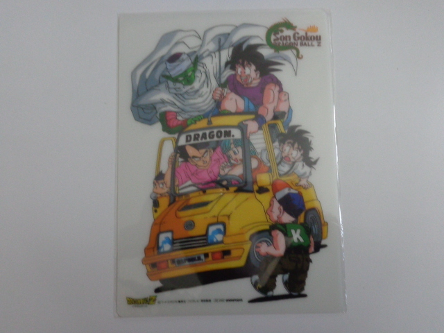 TF A20 ドラゴンボールZ クリア下敷き 新品未開封 鳥山明 AKIRA TORIYAMA_画像2