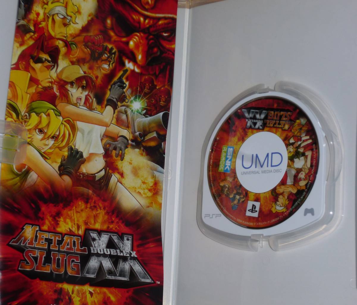 中古 PSP メタルスラッグXX SNK プレイモア METAL SLUG アクション シューティング_画像3