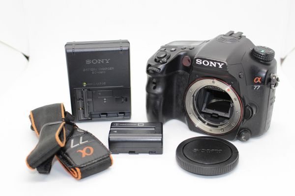 ■良品■ソニー SONY α77 SLT-A77V ボディ デジタル一眼レフ Body #Z3423_画像1