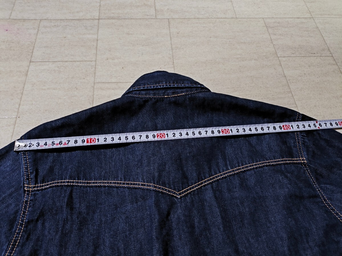 サイズ：2（M）日本製　ドミンゴ Domingo デニム ウエスタンシャツ　長袖シャツ_画像8