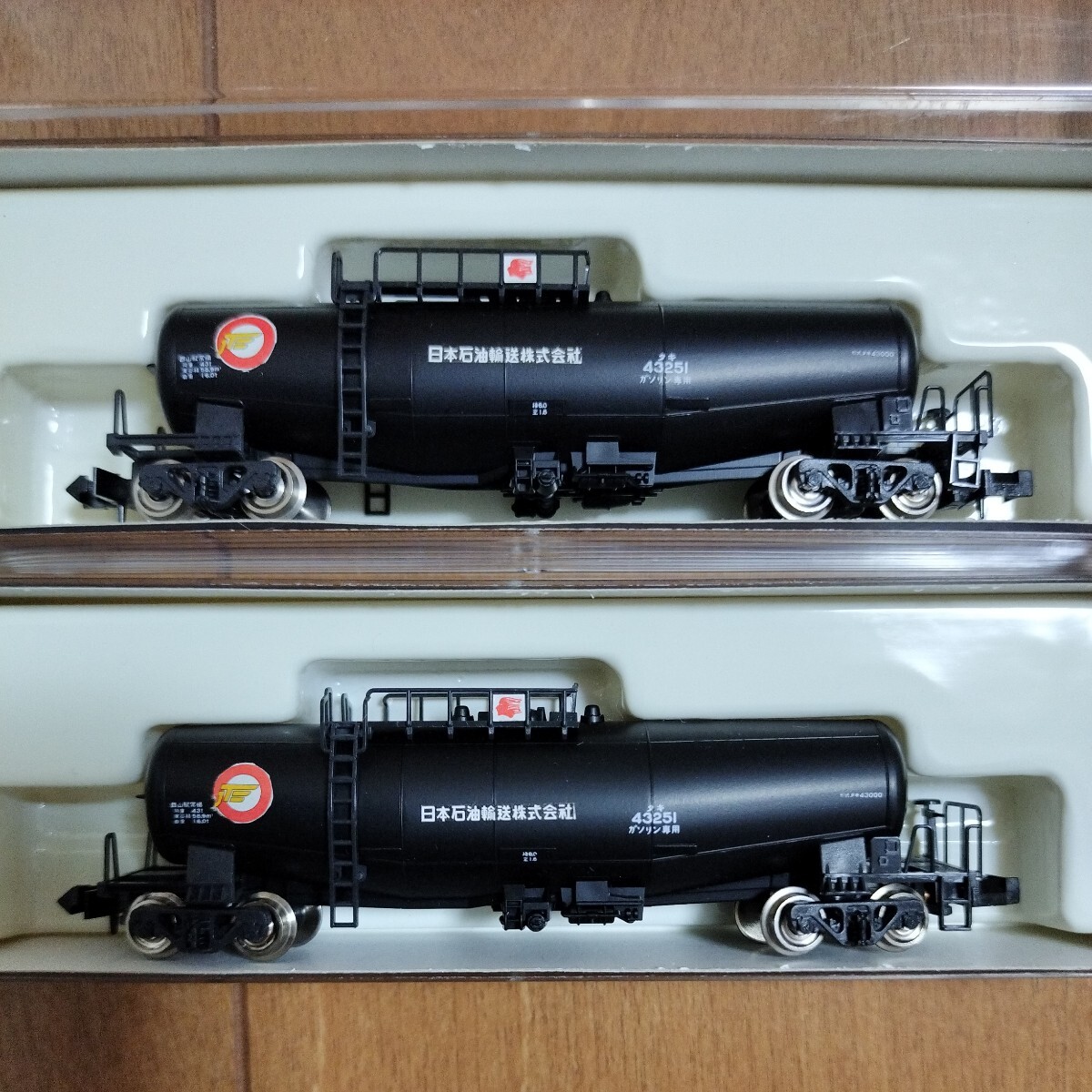 【中古品】③KATO　カトー　タキ43000　黒　2両セット　　　　鉄道　鉄道模型　Nゲージ　貨物列車　タキ_画像2