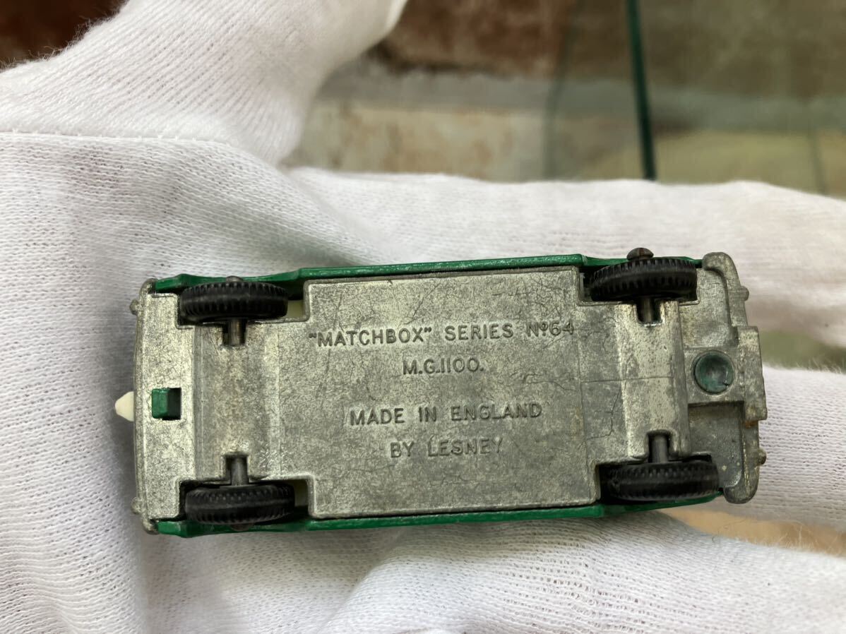 MATCHBOXマッチボックス MG.1100. 緑色 イギリス製の画像10