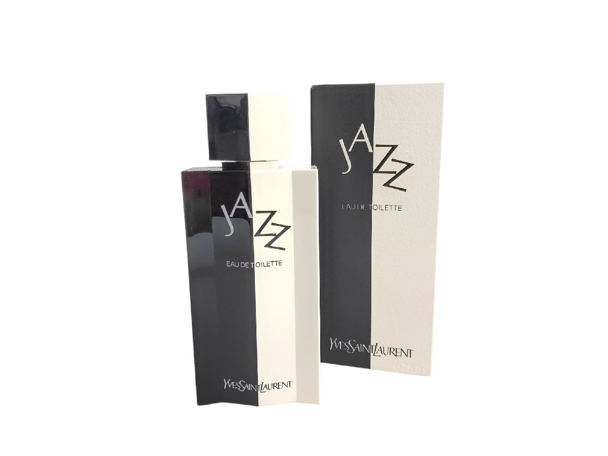 残多　イヴ・サンローラン　Yves Saint Laurent　YSL　JAZZ　ジャス　オードトワレ　ボトル　75ml　残量：8～9割　YK-6910