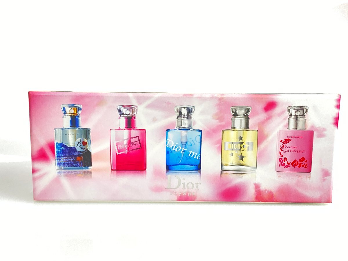 満量 クリスチャン・ディオール Christian Dior IN LOVE WITH DIOR オードトワレ ミニ香水 5本セット YK-6240
