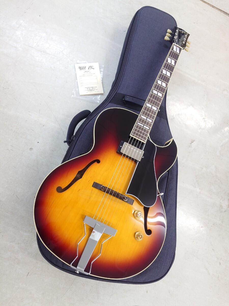 Archtop Tribute AT-105M/LFB 2023年製 Full Acoustic フルアコ！の画像1