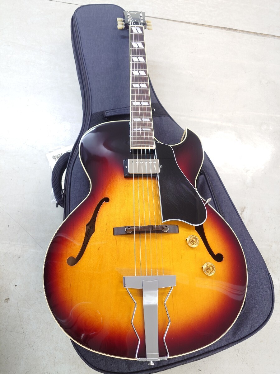 Archtop Tribute AT-105M/LFB 2023年製　Full Acoustic フルアコ！_画像3