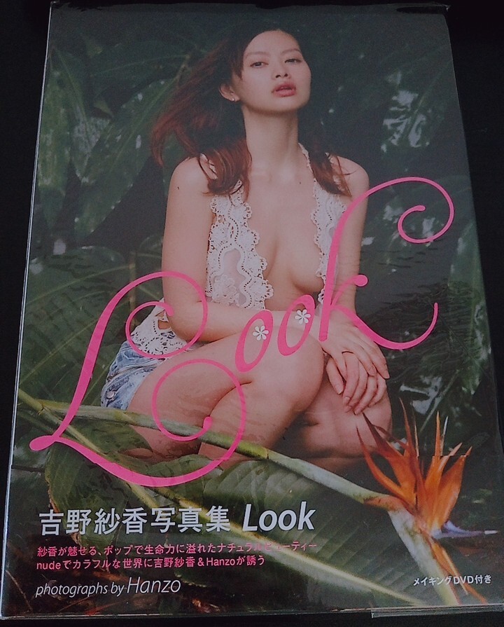 [ free shipping ] Yoshino Sayaka the first version autograph attaching photoalbum DVD unopened wani books 