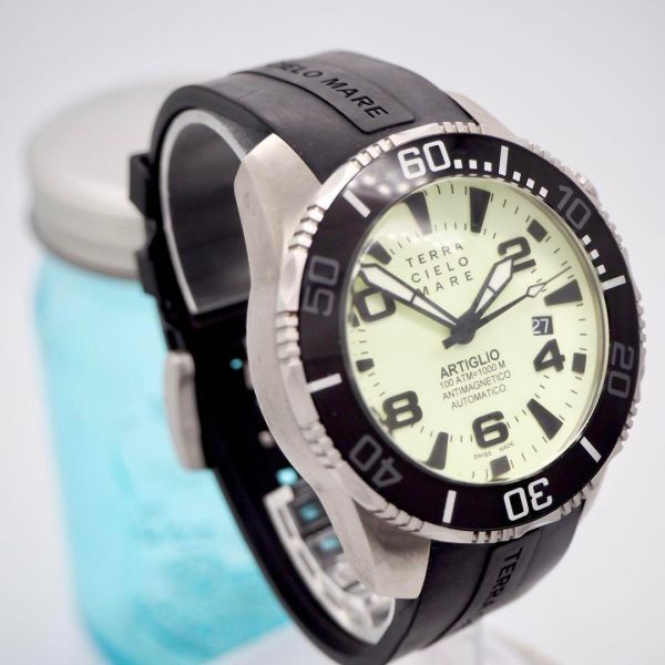 541telachiero mare clock men's wristwatch box attaching self-winding watch machine high class 
