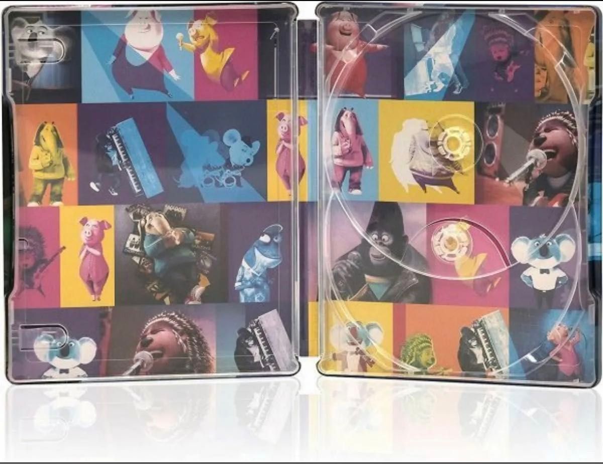 【Amazon.co.jp限定】SING/シング スチールブック仕様ブルーレイ+DVDセット　Blu-ray