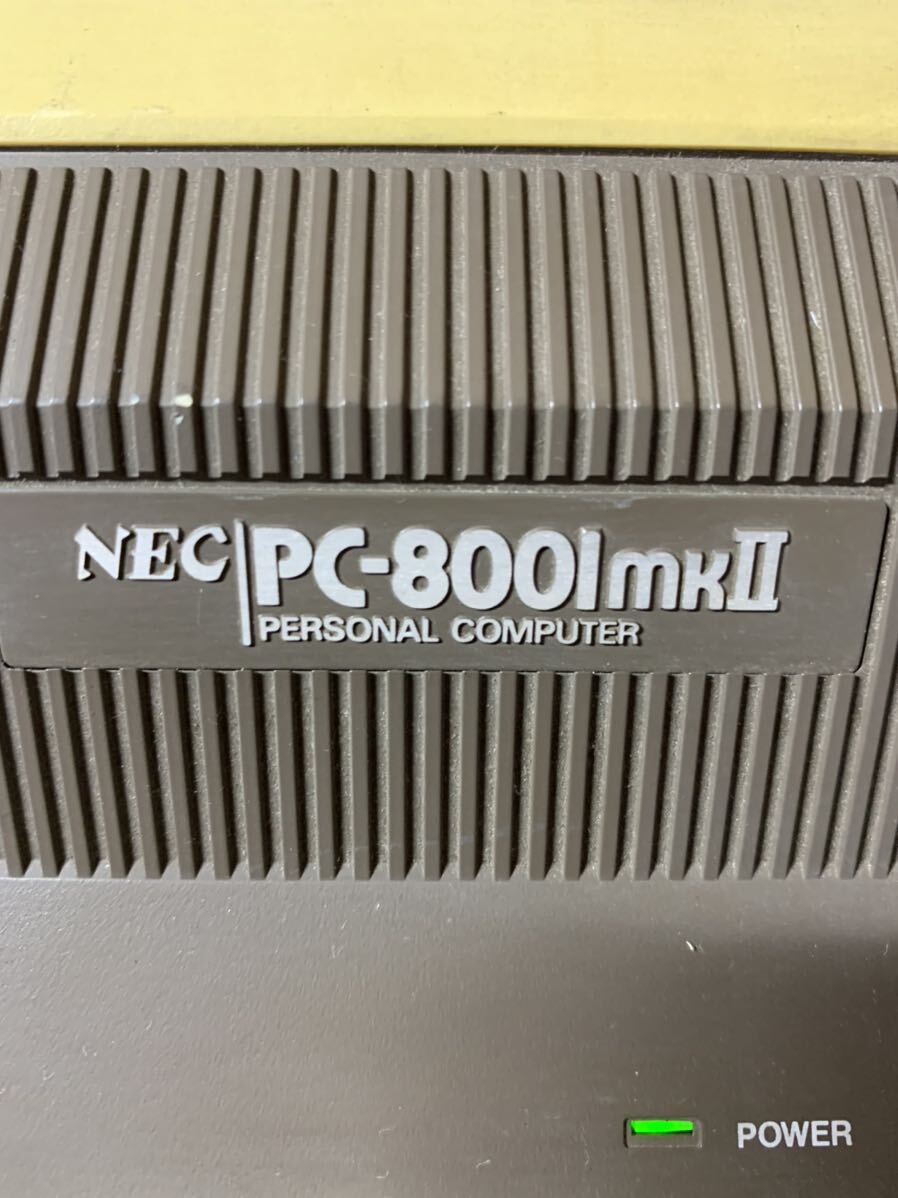 【HS10205】NEC PC-8001mkII 本体のみ 日本電気 ジャンク の画像7