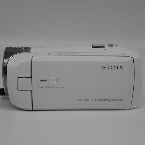 ■ほぼ新品■ SONY Handycam HDR-CX470 ホワイト_画像9