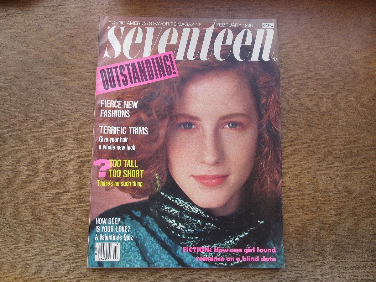 2404MK●洋雑誌「seventeen」1986.2●a-ha/ファッション/美容/エクササイズの画像1