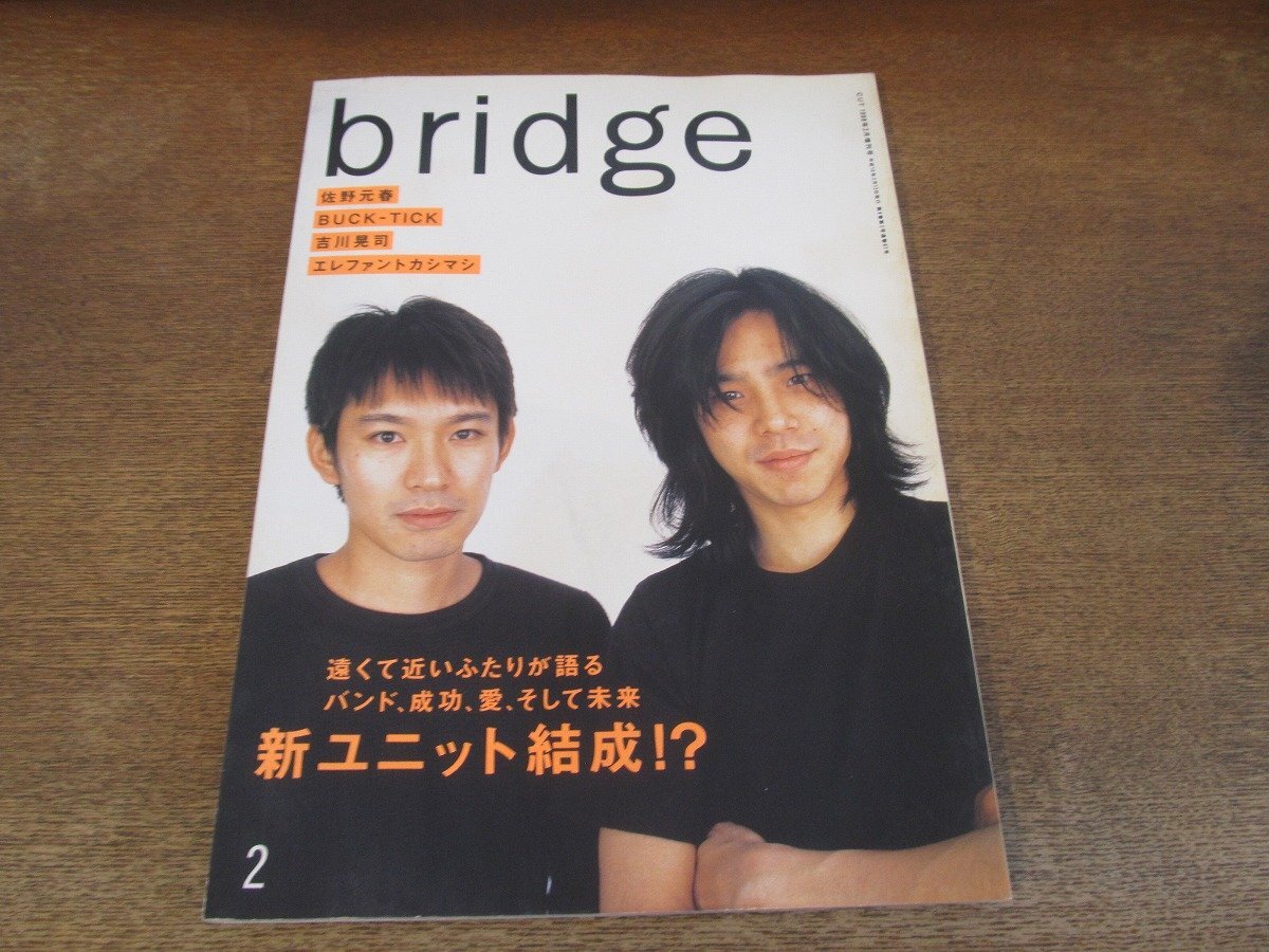 2404MK*BRIDGE Bridge 1998.2* Miyamoto Hiroji ×..ma Sam ne/ Sakurai ../ Sano Motoharu / Kikkawa Koji / Saito Kazuyoshi /. скважина красота город / лес -слойный . один / средний река .