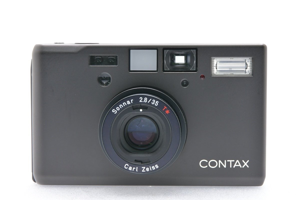 CONTAX T3 チタンブラック シングルティース 前期型 / 35mm F2.8 T* コンタックス ケース 説明書付の画像1