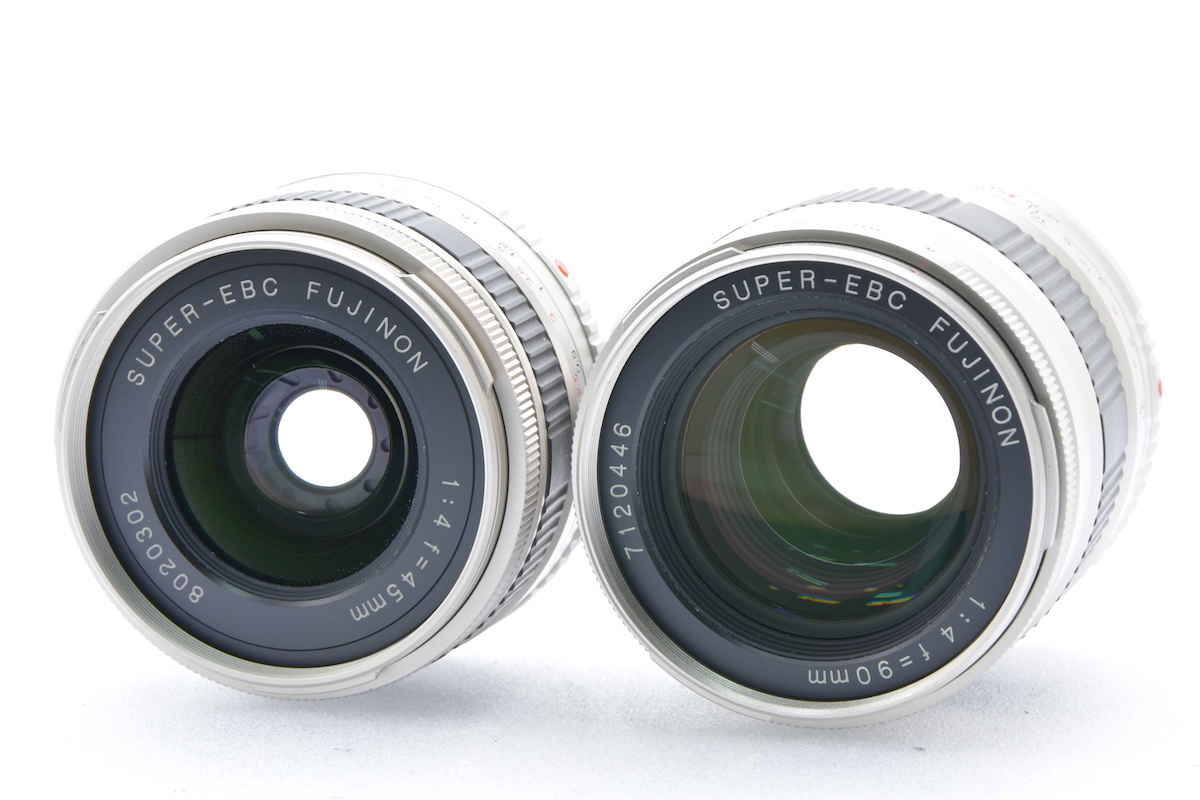 FUJIFILM TX-1 + SUPER-EBC FUJINON 45mm F4 + 90mm F4 フジフィルム 箱 付属品付の画像8