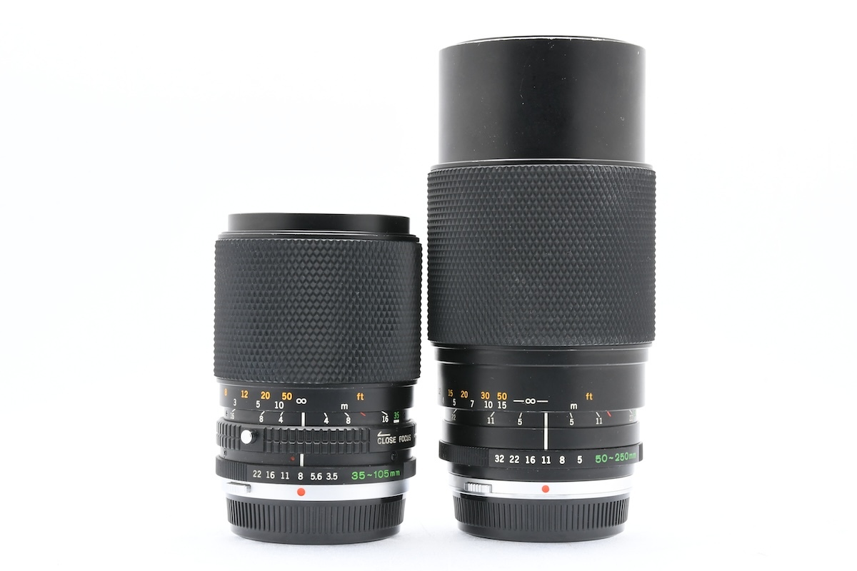 OLYMPUS OM-SYSTEM 35-105mm F3.5-4.5+50-250mm F5 OMマウント オリンパス ジャンク_画像7