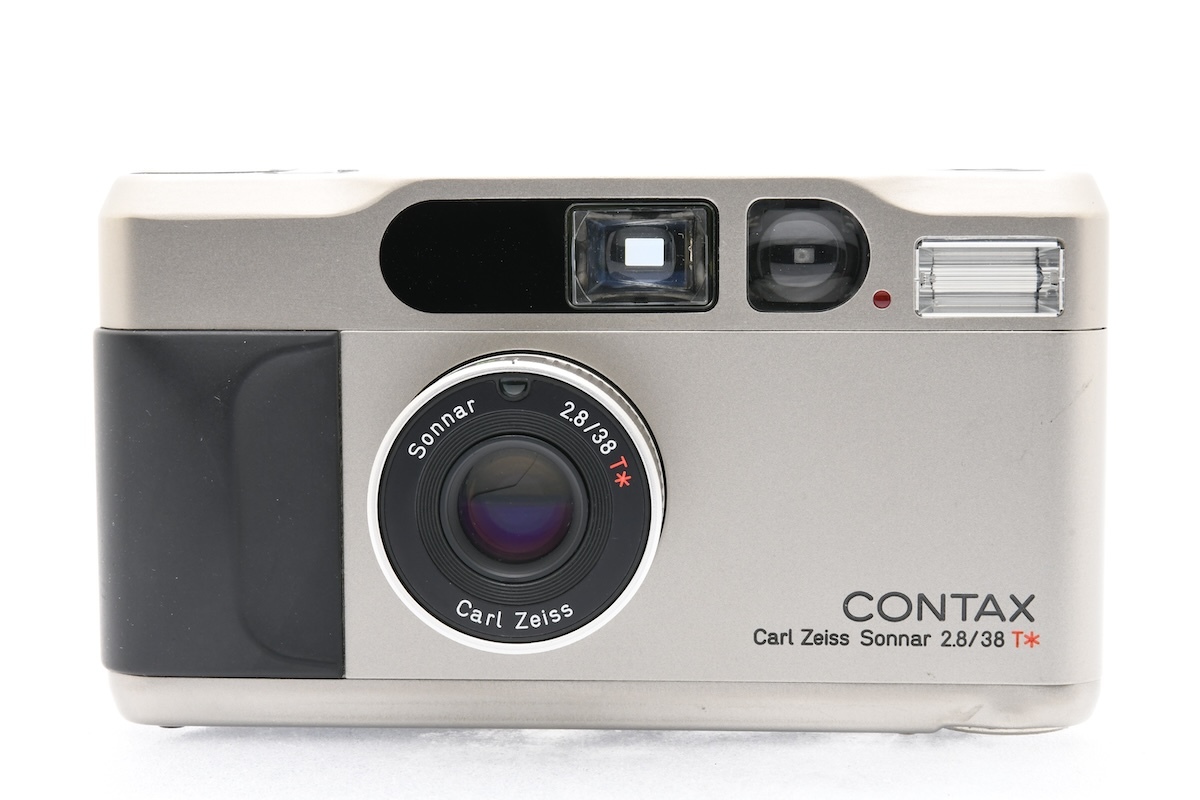 CONTAX T2D チタンシルバー / Sonnar 38mm F2.8 T* コンタックス AFコンパクトフィルムカメラ