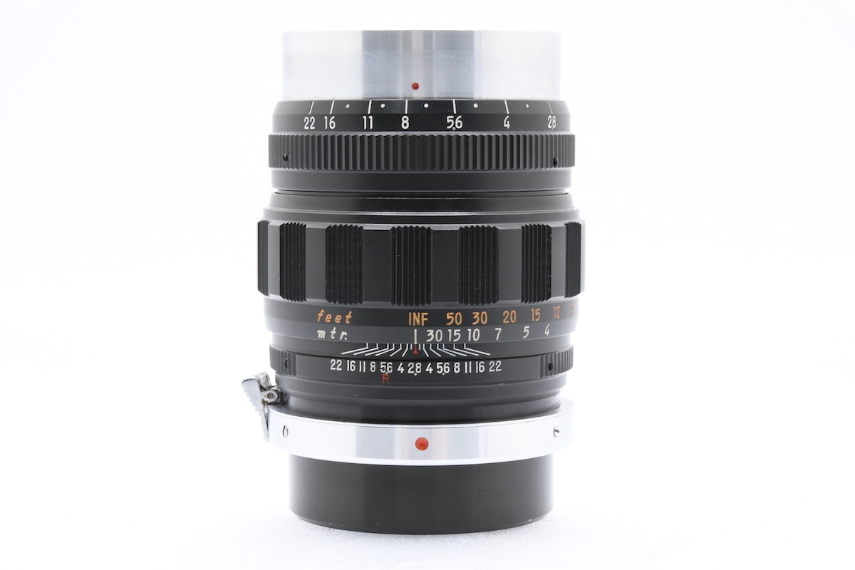 KOMURA- 105mm F2.8 Sマウント コムラ レンジファインダー用 中望遠 単焦点 レンズ_画像7