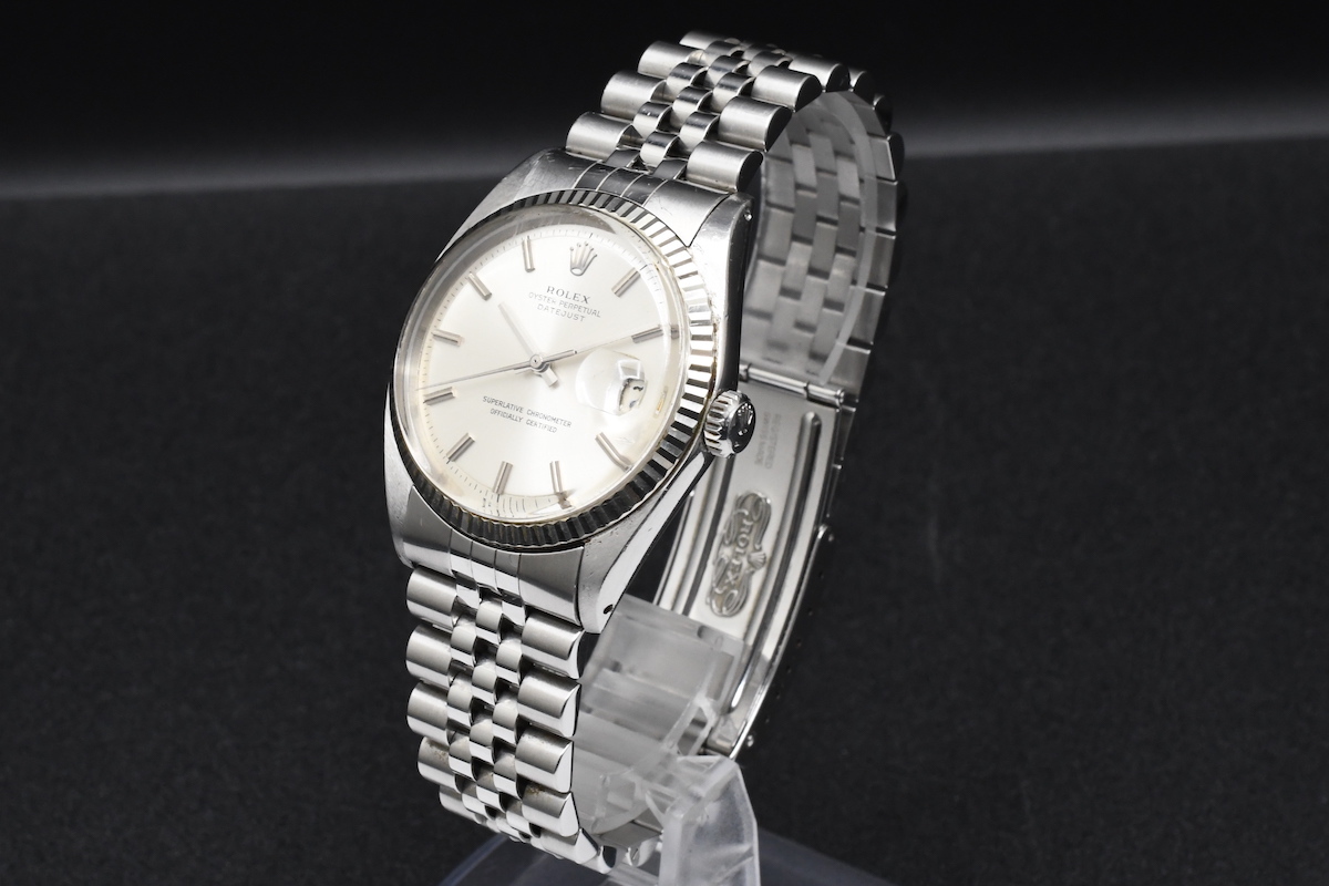 ROLEX DATE JUST Ref:1601 Cal.1570 ロレックス オイスター デイトジャスト シルバーダイアル フルーテッドベゼル ■ 23848の画像3