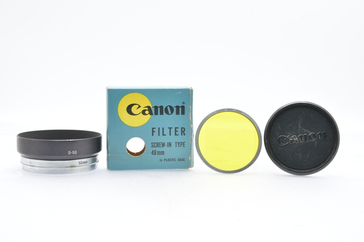 Canon MODEL 7 + CANON LENS 50mm F1.4 キヤノン レンジファインダー フィルムカメラ ジャンクの画像10