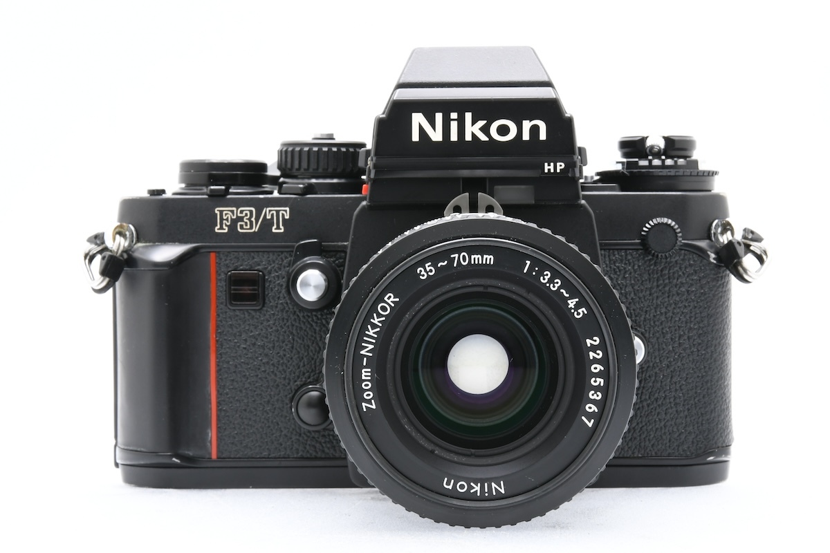 Nikon F3/T 852万台 + AI-S 35-70mm F3.5-4.5 ニコン フィルムカメラ MF一眼レフ レンズ_画像1