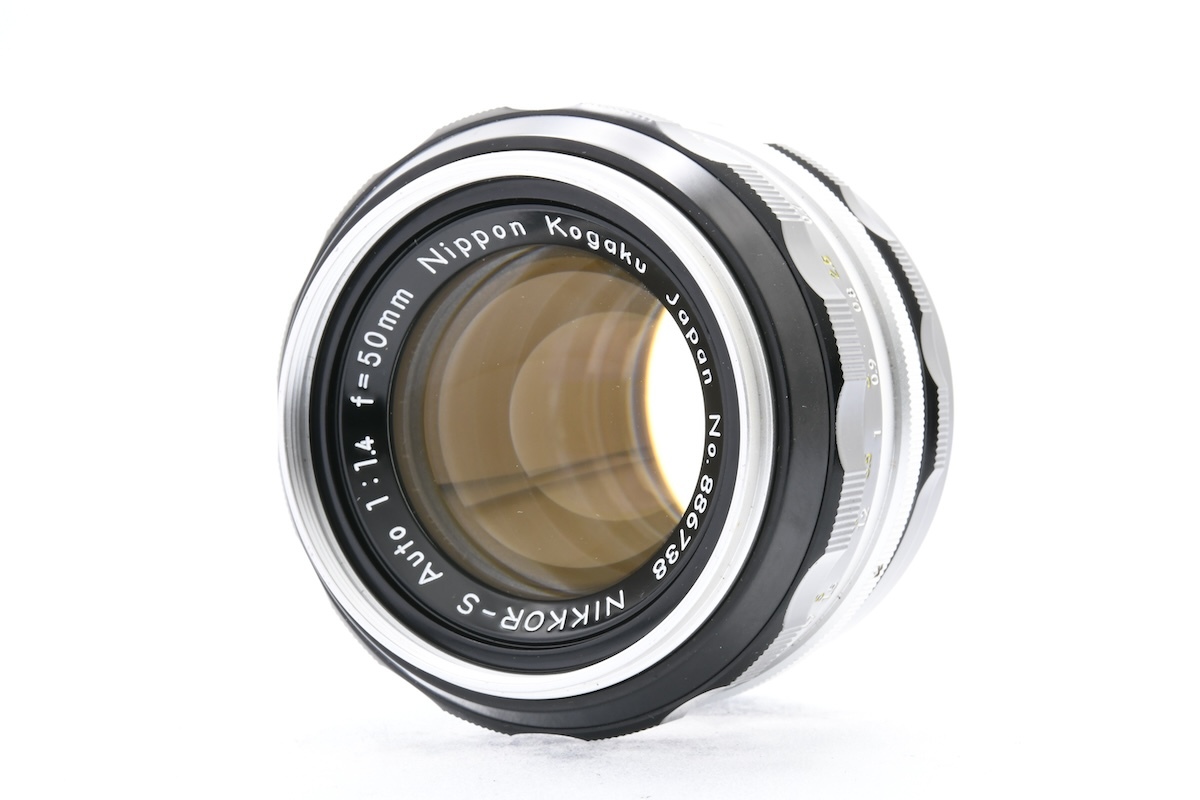 Nikon F 中期 フォトミックFTN 717万台 + 非AI 50mm F1.4 ニコン フィルムカメラ 標準単焦点レンズの画像8