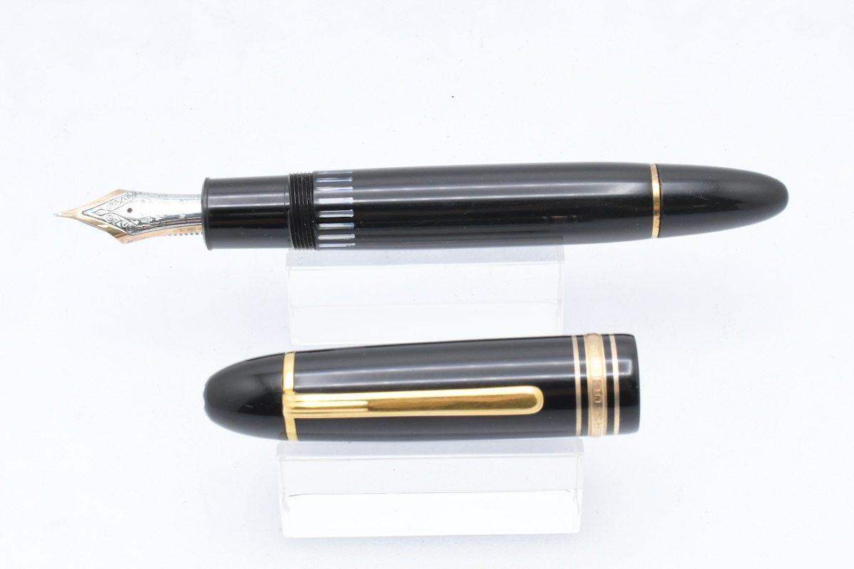 MONTBLANC MEISTERSTUCK No.149 ペン先14C 中白 モンブラン マイスターシュテュック 吸入式 万年筆 筆記用具 ■23956_画像6