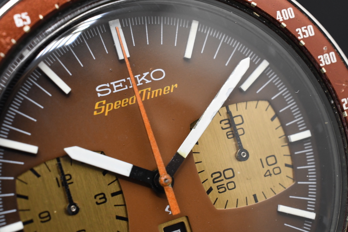 ジャンク SEIKO Speed-Timer Ref:6138-0040 セイコー スピードタイマー 茶馬 クロノグラフ ブルヘッド