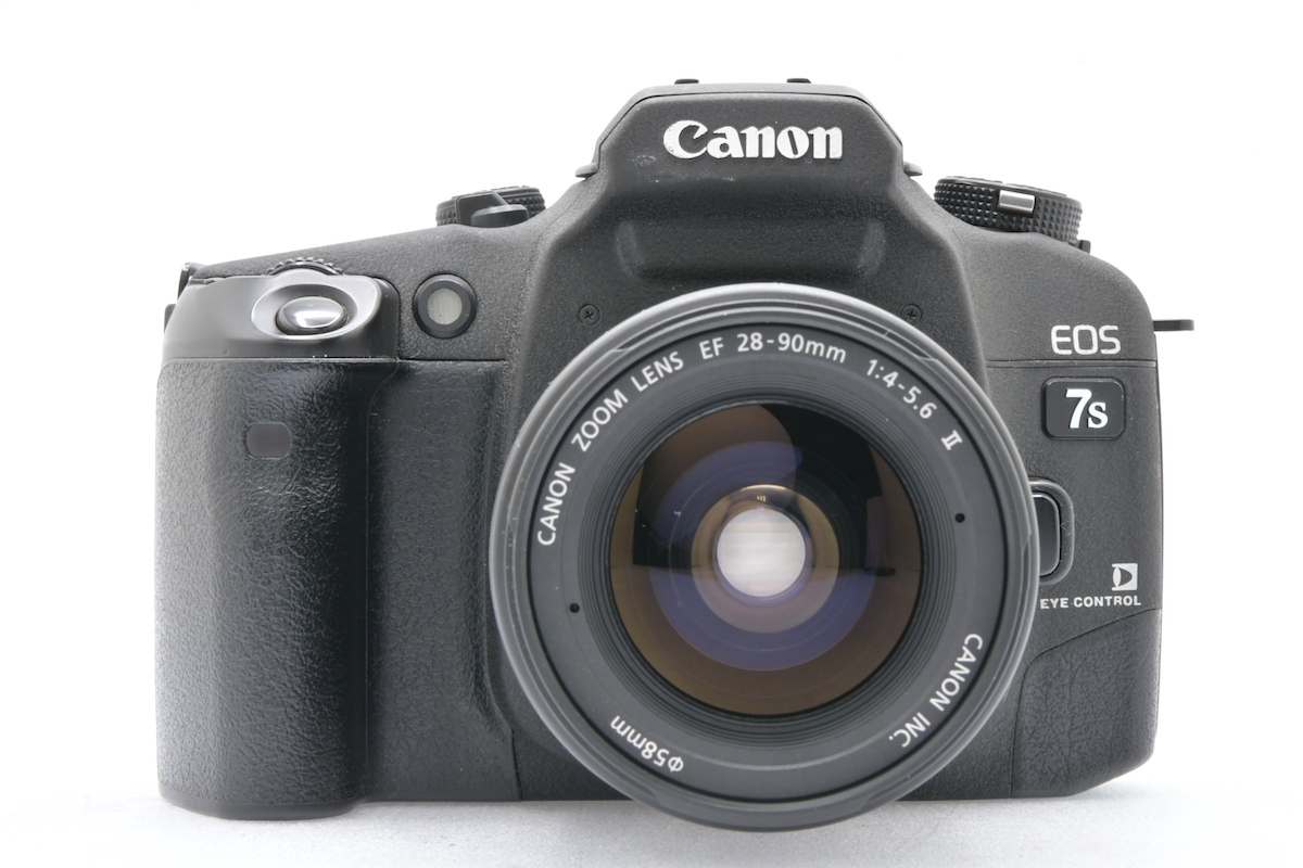 Canon EOS7s + EF 28-90mm F4-5.6 II キヤノン フィルムカメラ AF一眼レフ ズームレンズの画像1