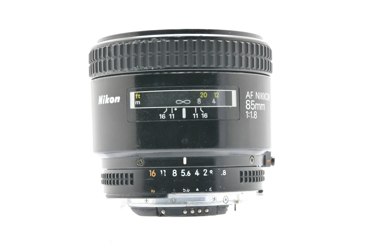 Nikon AF NIKKOR 85mm F1.8 F mount Nikon AF single‐lens reflex for middle seeing at distance single burnt point lens 